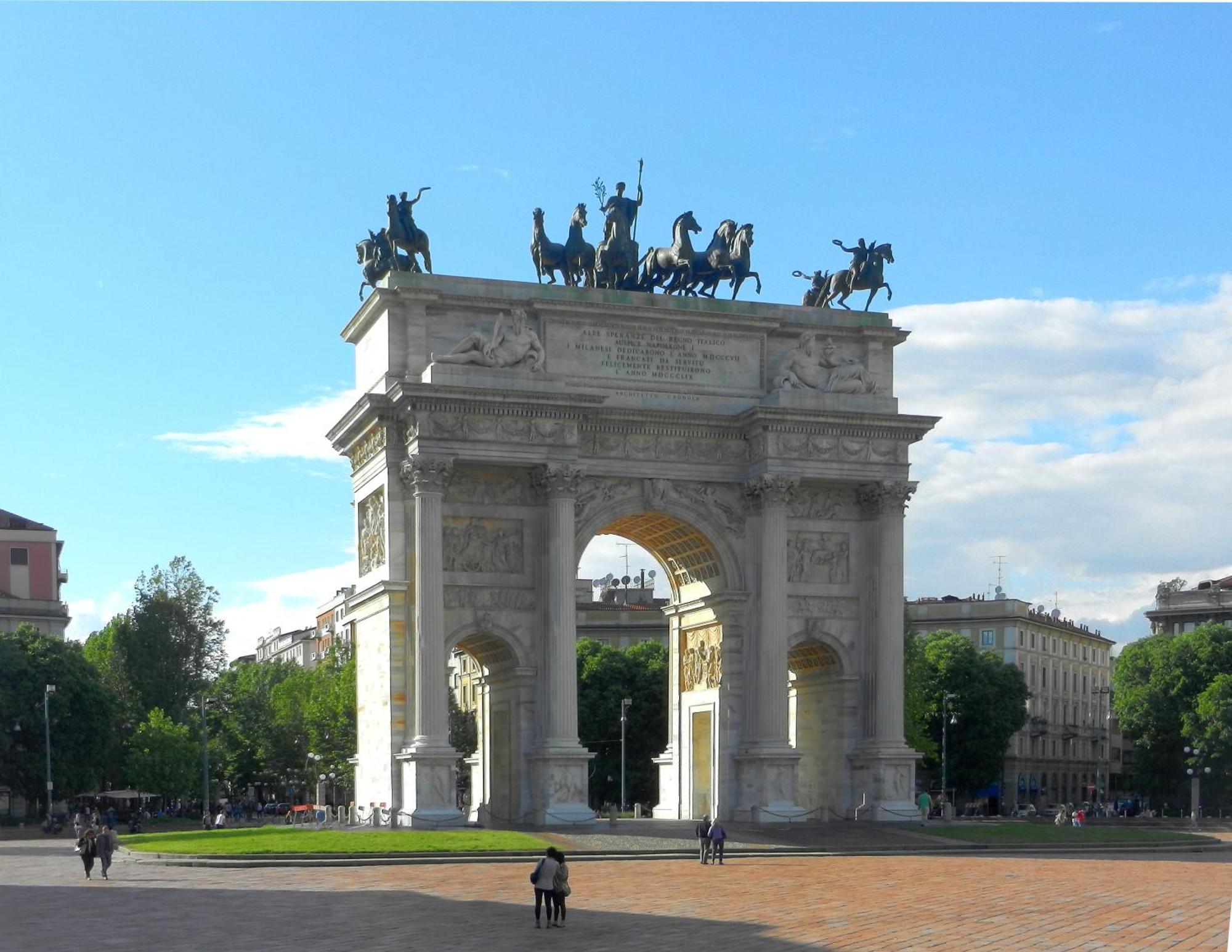 밀라노 Arco Della Pace Corso Sempione - Exceptional Location 아파트 외부 사진
